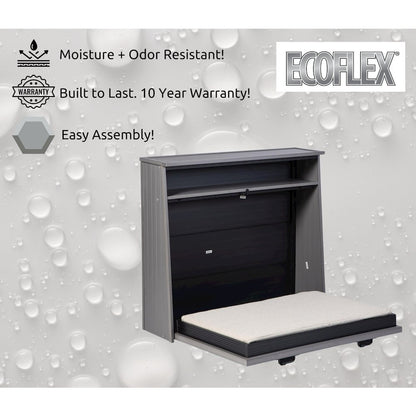 ECOFLEX X-Large Murphy Style Dog Bed in Grey Finish