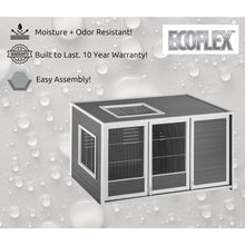 ECOFLEX Small Animal Cozy Critter Chateau | Guinea Pigs | Hedgehogs | Rabbits