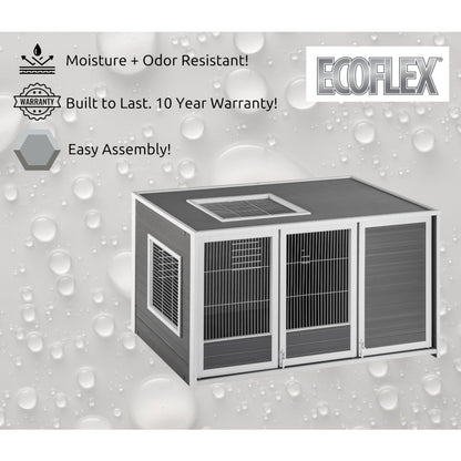 ECOFLEX Small Animal Cozy Critter Chateau | Guinea Pigs | Hedgehogs | Rabbits
