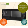 ECOFLEX 48" Mojave Reptile Lounge in Black