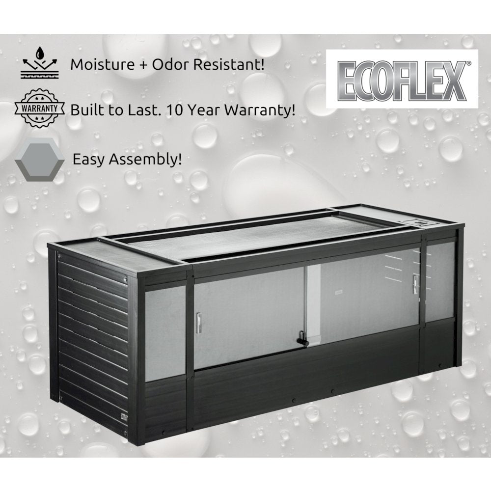 ECOFLEX 60" Mojave Reptile Lounge in Black