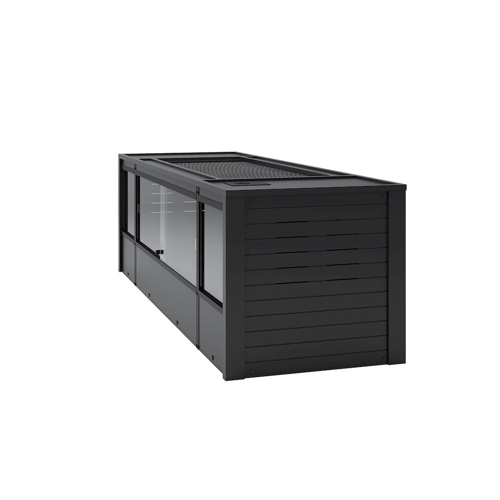 Mojave 72" ECOFLEX Reptile Habitat Lounge in Black