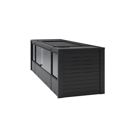 Mojave 72" ECOFLEX Reptile Habitat Lounge in Black