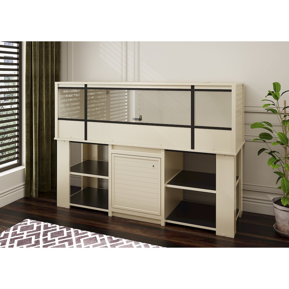 Mojave 72" ECOFLEX Reptile Habitat Lounge in Maple