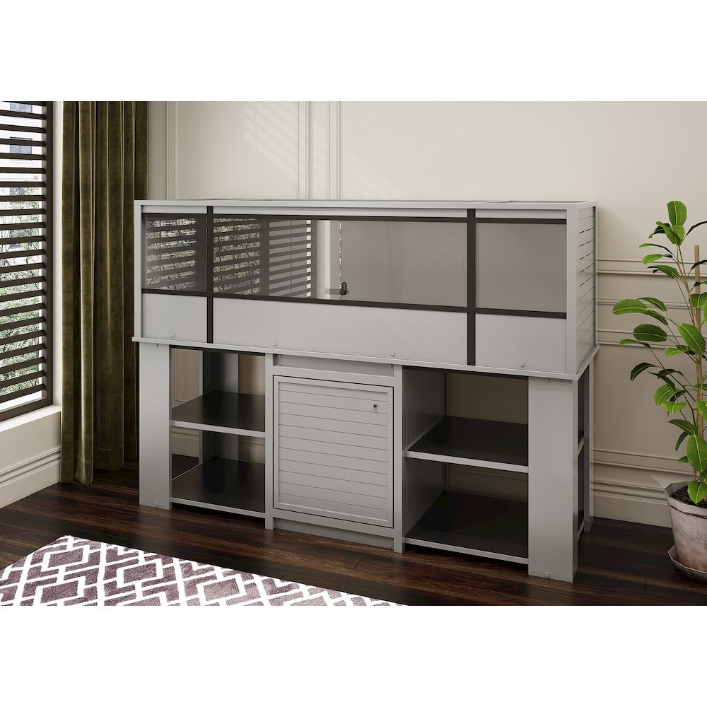 Mojave 72" ECOFLEX Reptile Habitat Lounge in Grey