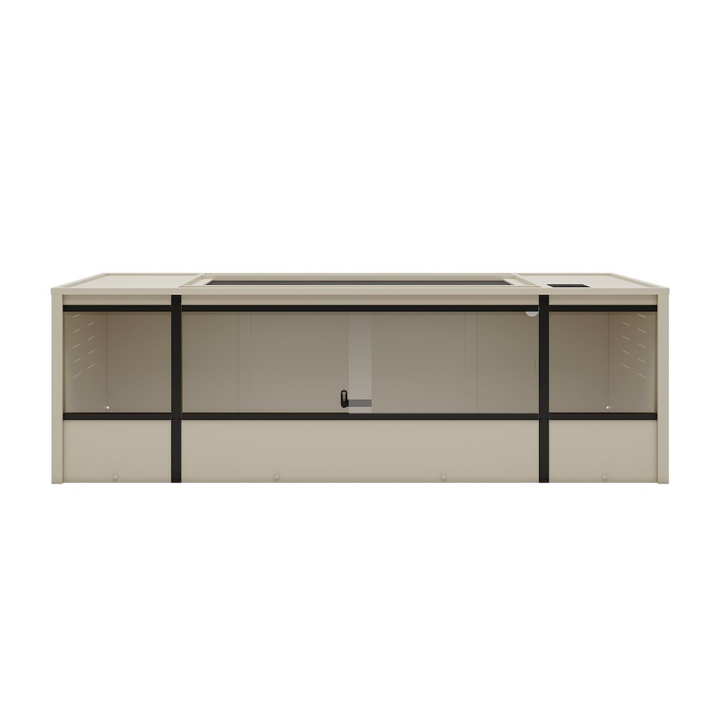 Mojave 72" ECOFLEX Reptile Habitat Lounge in Maple