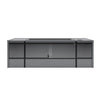 Mojave 72" ECOFLEX Reptile Habitat Lounge in Grey