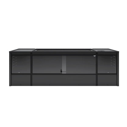 Mojave 72" ECOFLEX Reptile Habitat Lounge in Black