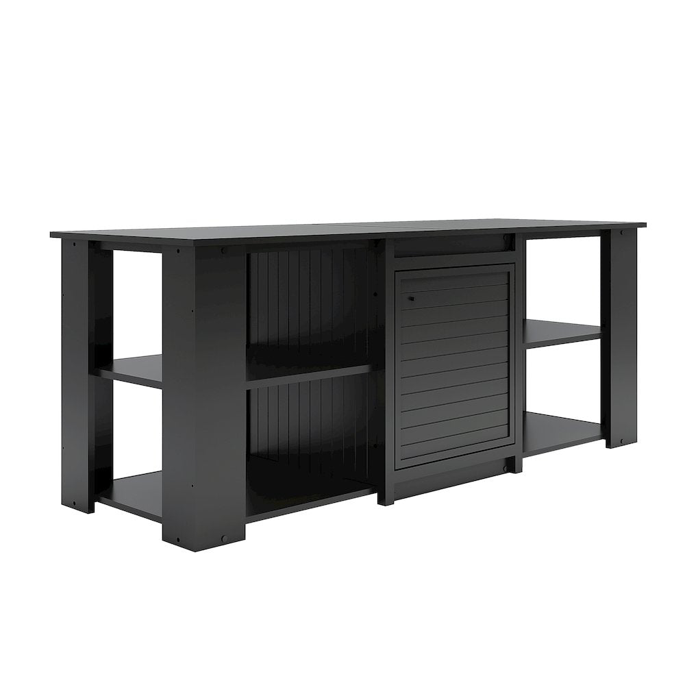 ECOFLEX 72" Versa Stand in Black