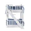 Dog Bunk Bed with Removable Cushions - Antique White