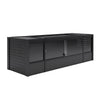 Mojave 72" ECOFLEX Reptile Habitat Lounge in Black