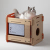 Purr and Play Bunk Bed with Scratch Post