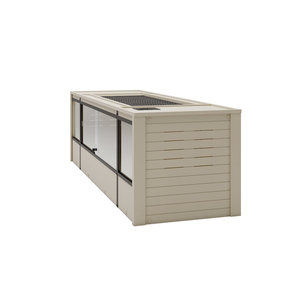 Mojave 72" ECOFLEX Reptile Habitat Lounge in Maple