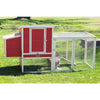 ECOFLEX® Sonoma Chicken Coop in Red and Maple