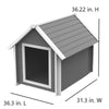 ECOFLEX® Bunk Style Outdoor Dog House - Large