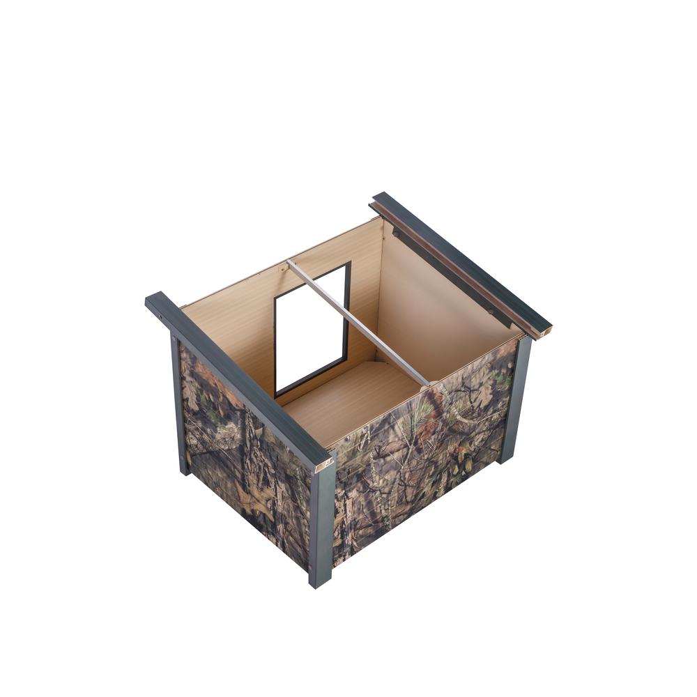 ECOFLEX® Rustic Style Dog House - Medium Mossy Oak®