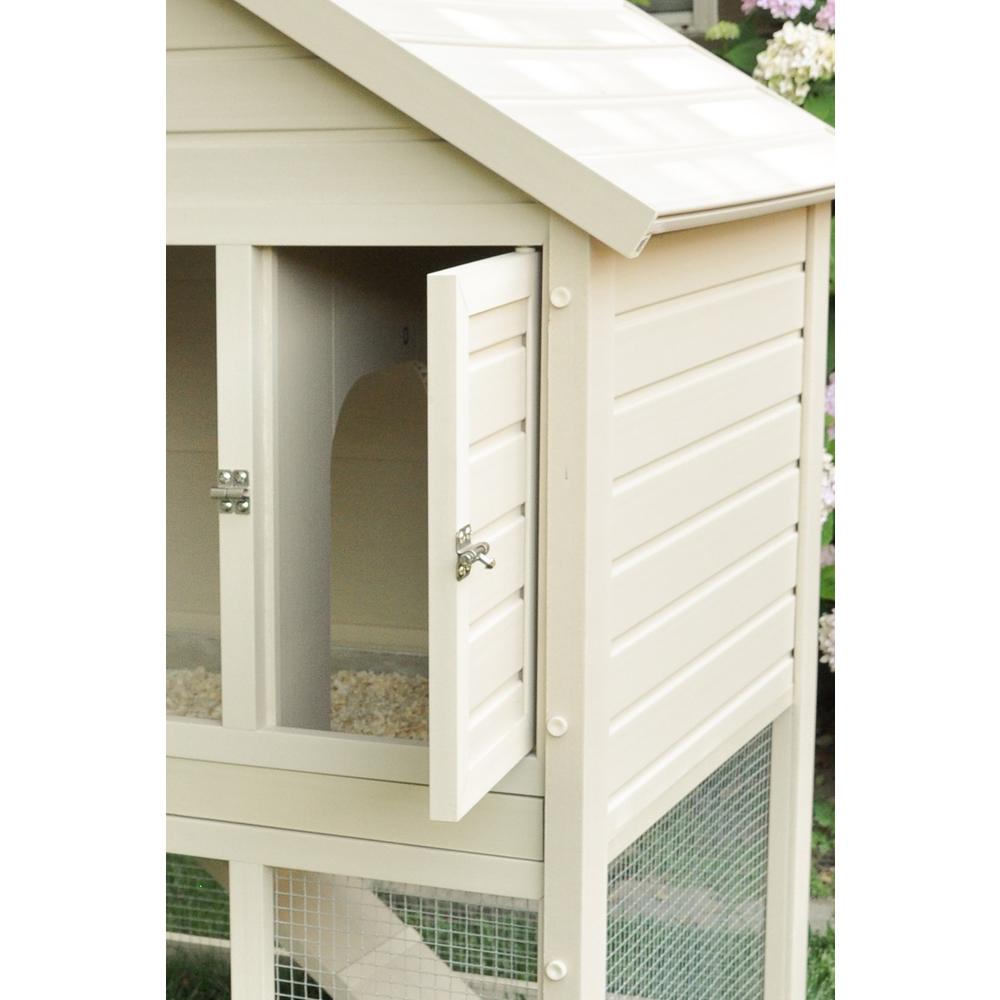 ECOFLEX® Huntington Two-Level Rabbit Hutch