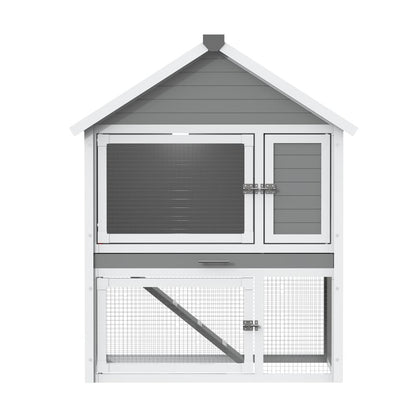ECOFLEX® Huntington Outdoor Two-Level Rabbit Hutch