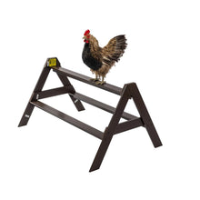 Restful Roost,A Shape Roosting Bar, Large - Walnut