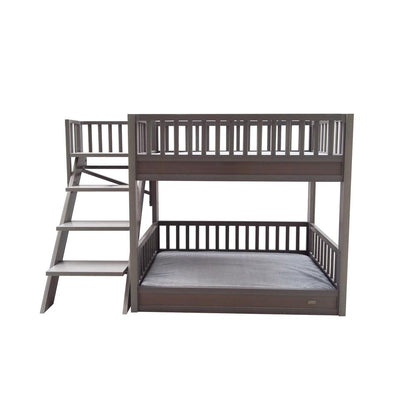 ECOFLEX® Dog Bunk Bed with Removable Cushions - Grey