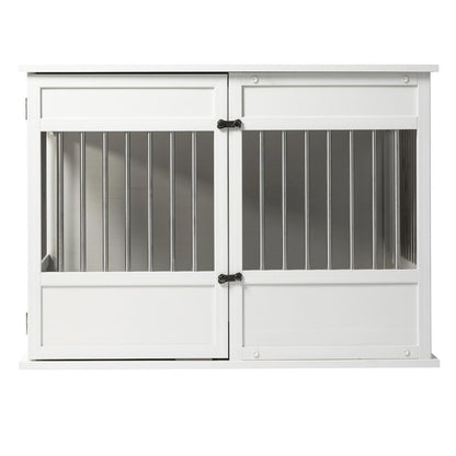 New Age Pet ECOFLEX Horizon Dog Crate - Antique White Large