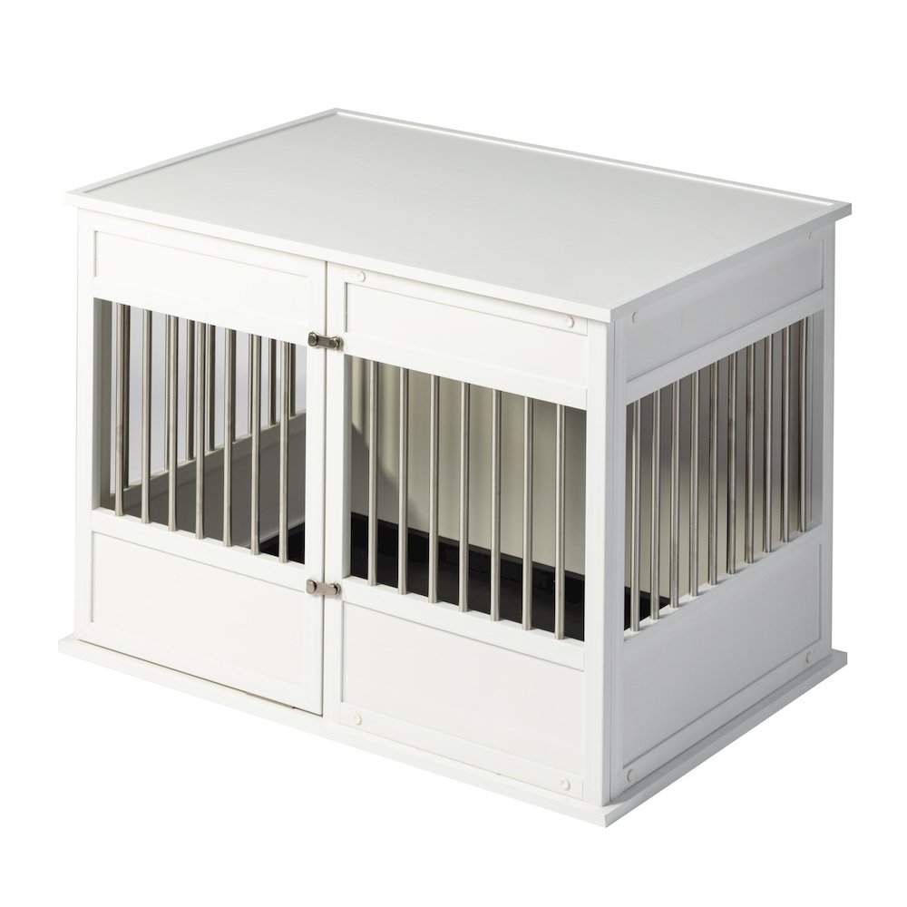 New Age Pet ECOFLEX Horizon Dog Crate - Antique White Large
