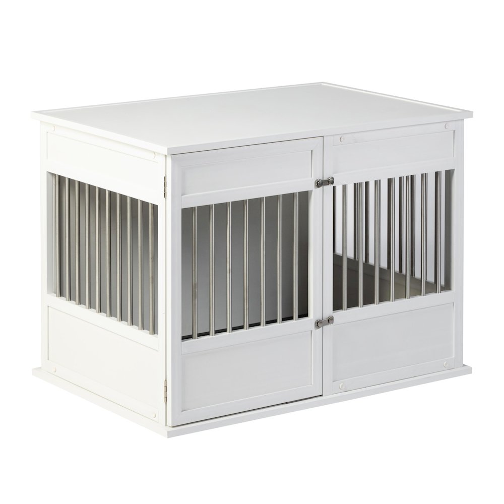 New Age Pet ECOFLEX Horizon Dog Crate - Antique White Large