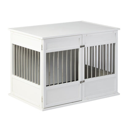 New Age Pet ECOFLEX Horizon Dog Crate - Antique White Large