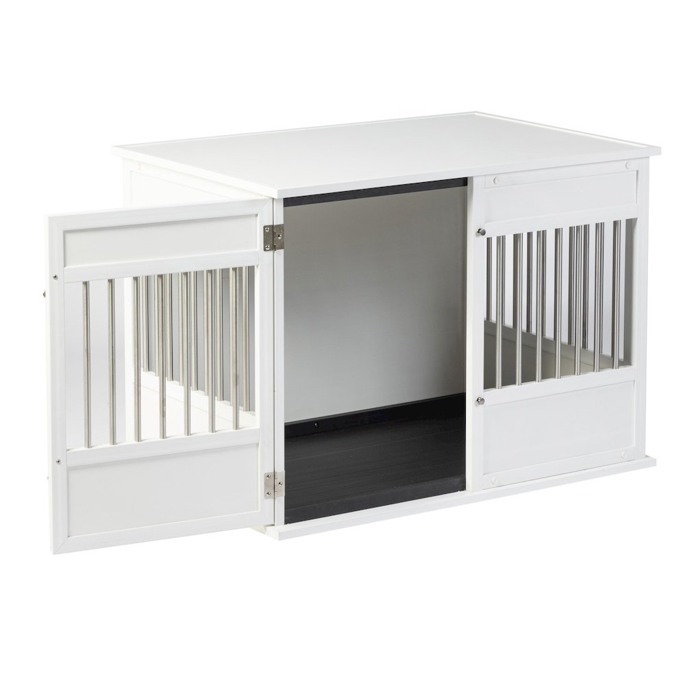 New Age Pet ECOFLEX Horizon Dog Crate - Antique White Large