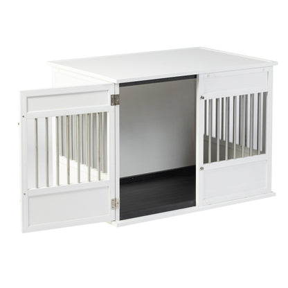New Age Pet ECOFLEX Horizon Dog Crate - Antique White Large