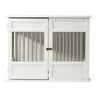 New Age Pet ECOFLEX Horizon Dog Crate - Antique White Medium
