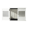 New Age Pet ECOFLEX Horizon Dog Crate - Antique White Medium