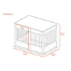 New Age Pet ECOFLEX Horizon Dog Crate - Grey Large