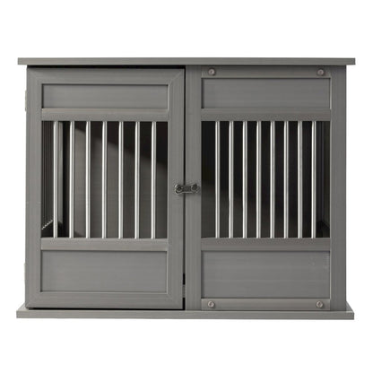 New Age Pet ECOFLEX Horizon Dog Crate - Grey Medium