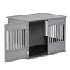 New Age Pet ECOFLEX Horizon Dog Crate - Grey Medium