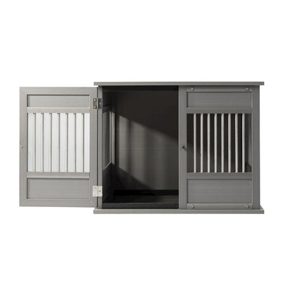 New Age Pet ECOFLEX Horizon Dog Crate - Grey Medium