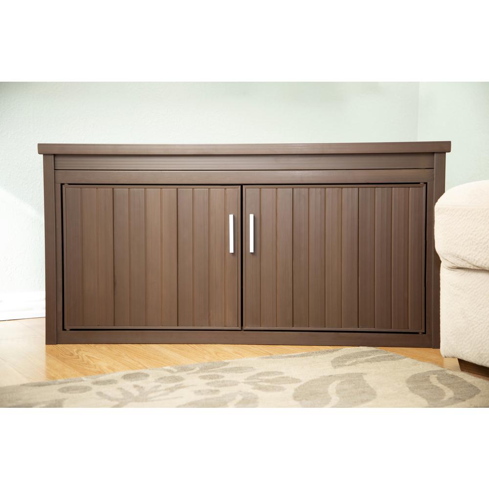 ECOFLEX® LitterLoo Bench Litter Box Cover Russet