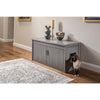 ECOFLEX® LitterLoo Bench Litter Box Cover Grey