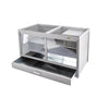 ECOFLEX® Jumbo Park Avenue Indoor Rabbit Hutch-Nantucket Grey
