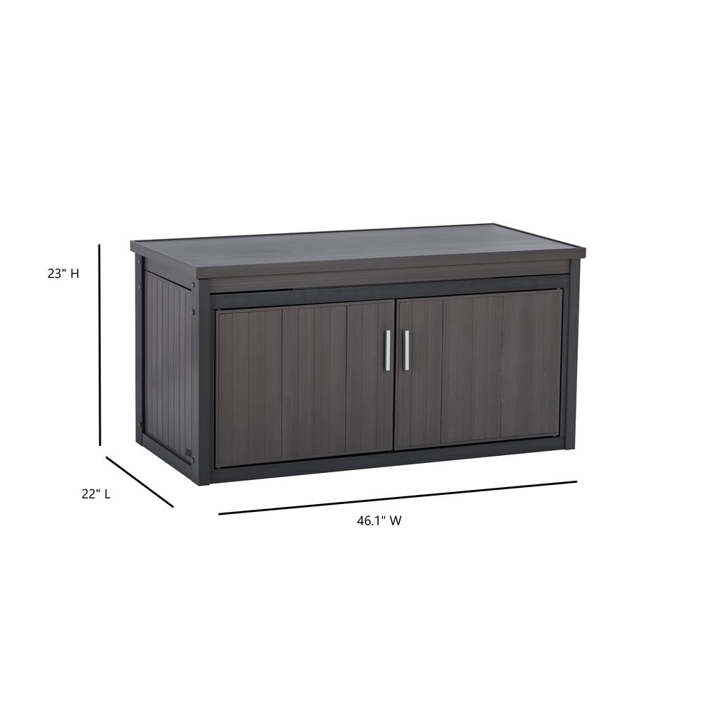 ECOFLEX® LitterLoo Bench Litter Box Cover Grey
