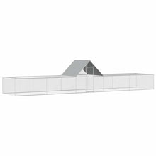 vidaXL Chicken Coop 32.8'x6.6'x6.6'Galvanized Steel