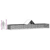vidaXL Chicken Coop 32.8'x6.6'x6.6'Galvanized Steel