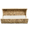 Cat Bed Brown Water Hyacinth, Metal, Polyester