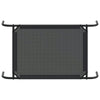 Dog Bed Black Textilene And Powder-Coated Steel Small