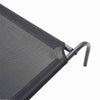 Dog Bed Black Textilene And Powder-Coated Steel Small