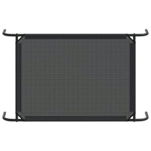 Dog Bed Black 30% Polyester, 70% PVC, Powder-Coated Steel Large