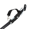Pet Bike Trailer Grey And Blue Oxford Fabric And Steel 20.9 Lb
