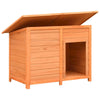 Dog House Brown, Green Solid Pine Wood