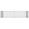 Dog Kennel Silver Steel Dog Kennel