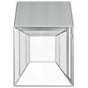 Chicken Coop Silver Galvanized Steel Durable